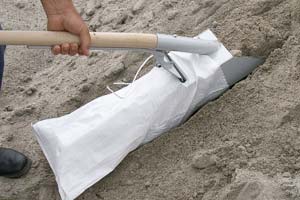 Sandsackschaufel